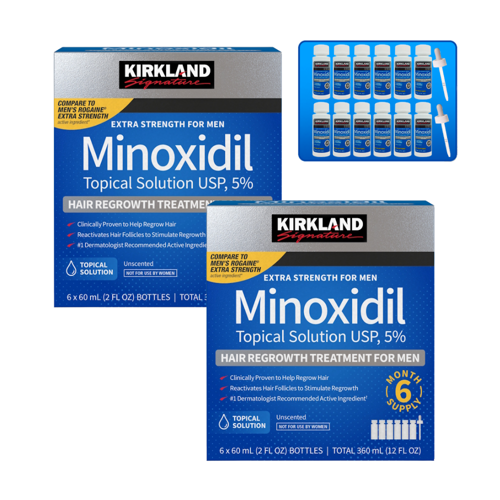 Minoxidil Kirkland 12 Meses