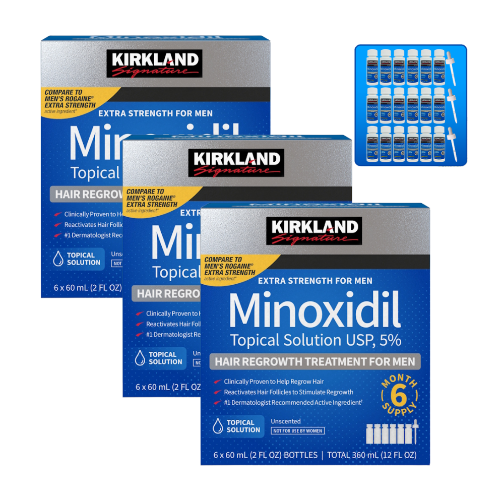 Minoxidil Kirkland 18 Meses
